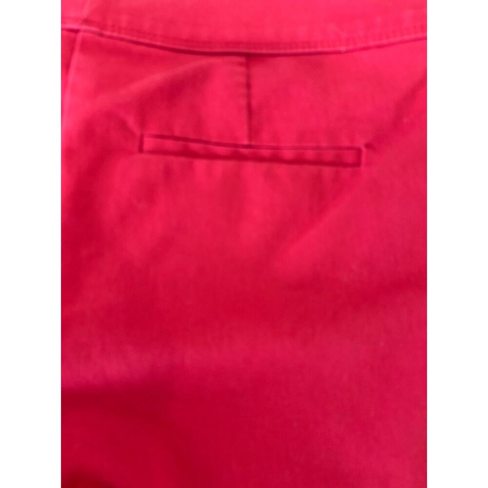 The Limited Red Scalloped Hem Shorts Size Medium / 10 | Cotton Blend Women’s - Picture 8 of 11
